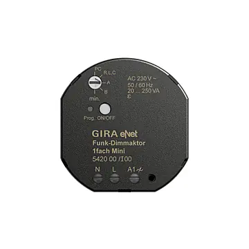 Gira 542000 eNet Draadloze dimactor enkelvoudig Mini 20 - 250 W/VA