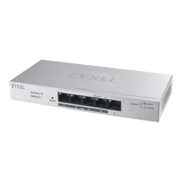Zyxel GS1200-5HPV2-EU0101F Netwerkswitch 5 poorten 4xPOE Grijs
