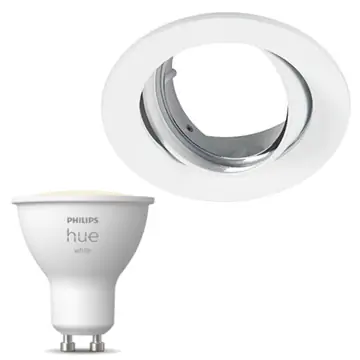Inbouwspot Lumiance Inclusief Hue White (GU10) Wit
