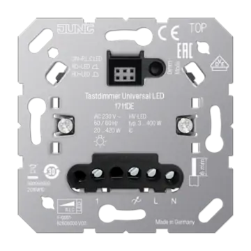 Jung 1711 DE Tastdimmer Universeel LED