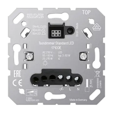Jung 1710 DE Tastdimmer Standaard LED