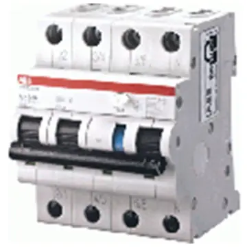 ABB 2CSR256140R1165 Aardlekautomaat System pro M compact Aardlekautomaat 3P+N, B Kar, 16A, 30mA, 6kA A type