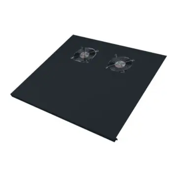 Minkels MWEFP525-B MWE dakplaat met geïntegreerde ventilator-unit voor 525MM wandbehuizing 