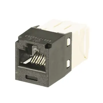 Panduit CJ688TGBL UTP6 Zwart (toolless)