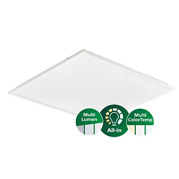 Philips 8720169735194 Ledinaire paneel gen6 All-in 31W-22W 3000K-4000K UGR19 Dali