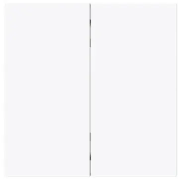 Busch Jaeger 6736 FoH-44G Bedieningswip 2-voudig voor serie Busch-art linear Studiowit