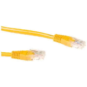 ACT IB8800 Patchkabel RJ45 CAT6 UTP 0,5M Geel