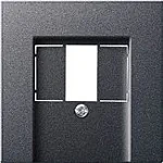 Gira 037628 Afdekking voor USB-voeding PD System 55 Antraciet