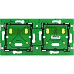 Niko 550-14020 Tweevoudige horizontale muurprint voor Niko Home Control voor gebruik met aansluitunit