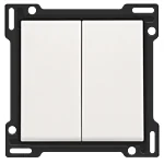 Niko 101-61505 afwerkingsset voor serieschakelaar, wisselschakelaar, White