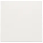 Niko 101-76901 centrale blindplaat, White