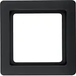 Berker 10116086 Q.1 Afdekraam 1-voudig, antraciet soft-finish
