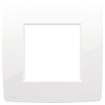 Niko 111-76100 Enkelvoudige afdekplaat Original bright white