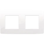 Niko 111-76800 Tweevoudige afdekplaat met 71 mm centerafstand Original bright white