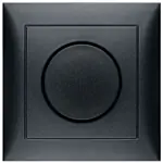 Berker 11309949 S.1/B.3/B.7 Volle afdekpl. + knop voor draai- dimmer/potmeter antraciet mat