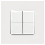 Friends of Hue Niko dimschakelaar Pure White Steel