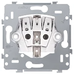 Niko 170-34400 Sokkel voor stopcontact met randaarde Inbouwdiepte 28,5mm 16 A/250 Vac Insteekklemmen