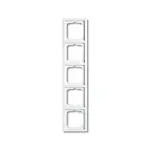  Busch-Jaeger 1725-184K Future Linear 5-voudig afdekraam Studiowit