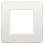 Niko 101-76100 Enkelvoudige afdekplaat Original white