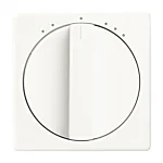 Busch-Jaeger 2CKA001710A3871 Future Linear Centraalplaat met draaigreep met opdruk Studiowit mat