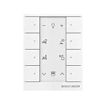 Busch Jaeger SB-F-8.0.11-884 Free@home Tenton 8-voudig Studiowit mat