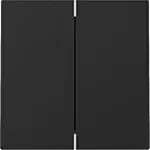 Gira 3295005 Systeem 55 Wip 2-voudig Zwart mat