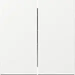 Gira 329503 Systeem 55 Wip 2-voudig Zuiver wit glanzend