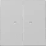 Gira 3631015 Systeem 55 Wip 2-voudig met controlevenster Grijs mat