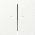 Gira 363127 Systeem 55 Wip 2-voudig met controlevenster Zuiver wit mat