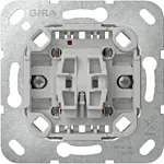 Gira 381600 Basiselement wipschakelaar 10 AX 250 V~ Universele uit- wisselschakelaar (zonder bevestigingsklauwen) AKTIEPRIJS