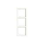 Busch-Jaeger 1723-884K Future Linear 3-voudig afdekraam Studiowit Mat