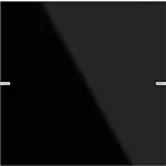 Gira 502105 KNX Wippenset 1-voudig voor tastsensor 4.95 Glas zwart