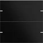 Gira 5022126 KNX Wippenset 2-voudig voor tastsensor 4.95 Aluminium zwart