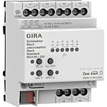 Gira 502300 Schakelactuator 6-voudig 16A / jaloezieactuator 3-voudig 16A Standard voor Gira One en KNX