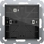 Gira 504100 Tastsensor 4.55 Komfort 1-voudig voor Gira One en KNX met inbedrijfstellingswip