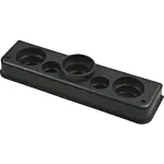 ABB 175-01 Invoerplaat voor op sparing kast/lessenaar Hafonorm 2x16/19 + 1x19/25/32 + 2x25/32 mm