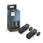 Philips 929003563804 Hue Secure Contact sensor 2-pack Zwart
