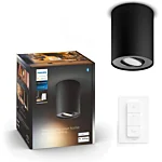 Philips 929003811601 Hue Pillar Spot White Ambiance Zwart inclusief DIM Switch