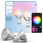 Philips Hue Essential GU10 - slimme spot - 345 lm - 4,7W - 2-pack