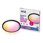 Wiz 929003301201 SuperSlim Plafond Colors and Warm to cool 32W Zwart