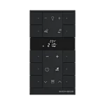 Busch Jaeger SBR-F-10.0.11-885 Free@home Tenton Thermostaat 10-voudig Zwart mat