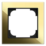 Busch Jaeger 1721-4013 Busch-art linear 1-voudig Glass black / gold