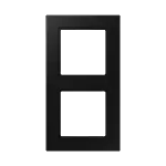 Jung A 5582 BF SWM Afdekraam 2-voudig Grafietzwart Mat