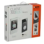 Bticino BT363915 Kit met zwarte Linea 3000 + Classe 300EOS binnenpost