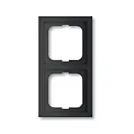 Busch-Jaeger 1722-885K Future Linear 2-voudig afdekraam Zwart mat