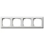 Gira 021404 Afdekraam Standaard 55 4-voudig Zuiver wit mat