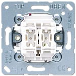 Jung 535 EU Impulsdrukker 2-voudig Maakcontact 10 A 250V