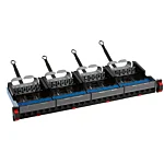 Legrand 033760 LCS3 Patchpaneel 24poorts 1HE compleet inclusief 24 stuks Cat.6 UTP connectoren