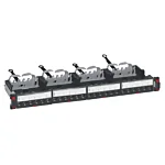 Legrand 033772 LCS3 Patchpaneel 24poorts 1HE compleet inclusief 24 stuks Cat.6A STP connectoren