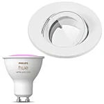 Inbouwspot Lumiance IP44 Outdoor Inclusief Hue White en Color (GU10) Wit (Outdoor)